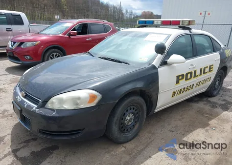 2006 Chevrolet Impala Police from USA, damaged, VIN 2G1WS551769419411